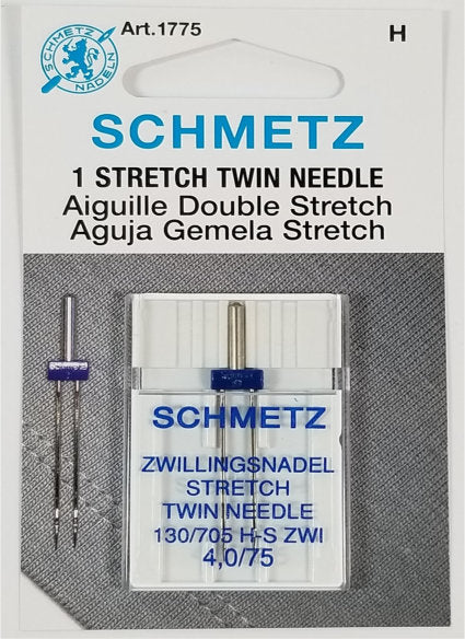 Aiguille double Stretch Schmetz 4.0-75