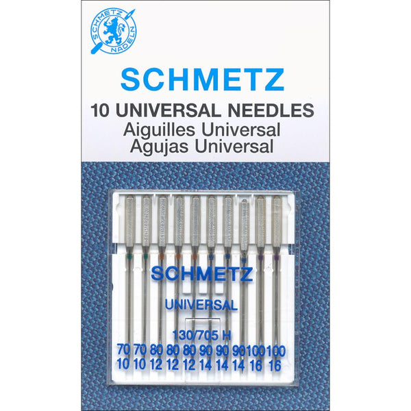 Schmetz Universal Machine Needles, Assorted 10 Needles