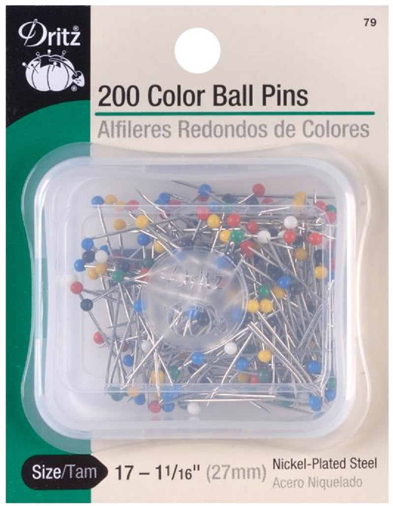 Dritz Silk Pins-Size 17 200/Pkg