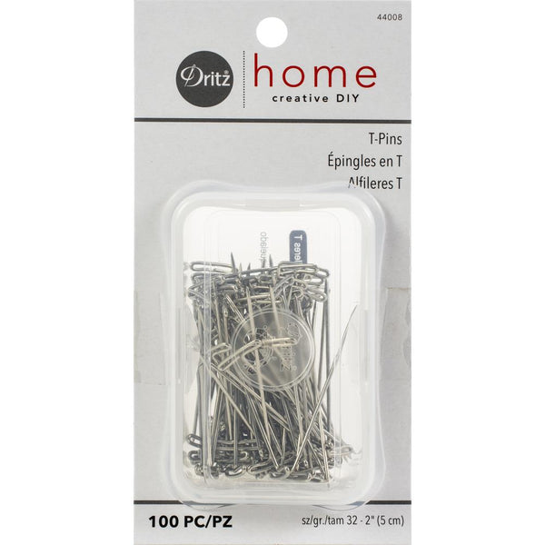 Dritz Home T-Pins - Size 32- 100/Pkg