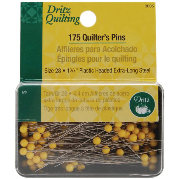 Dritz Quilting Quilter's Pins, 175 pkg