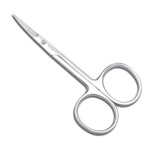 Famoré Cutlery, 3.5" Large Ring Stitch Scissors Curved