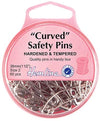 Curved Safety Pins Size 2 (1-1/2")