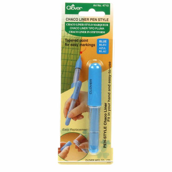 Clover Chaco Liner Pen Style, Blue