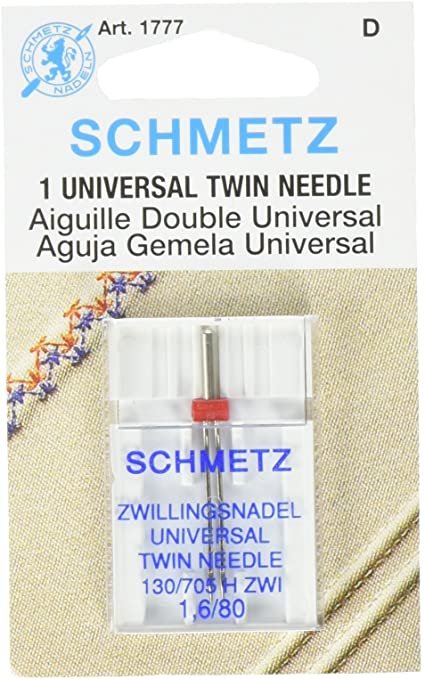 Schmetz Twin Needle, 1.6/80