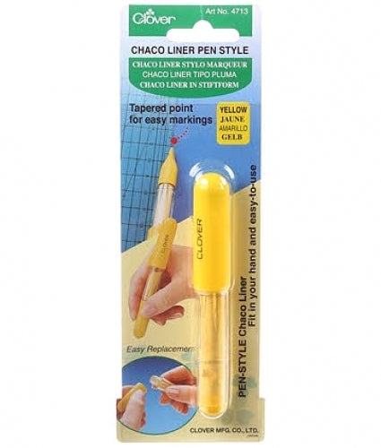 Clover Chaco Liner Pen Style, Yellow