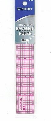 1"X6" C-Thru Ruler