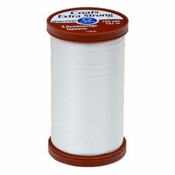Coats Extra Strong Upholstery Thread, 150 yd, White
