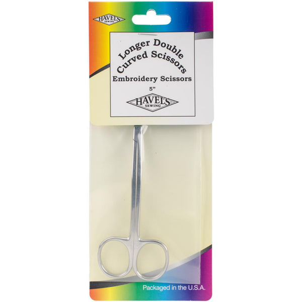 Havel's™ 3.5 Extra Fine Tip Double-Curved Embroidery Scissors