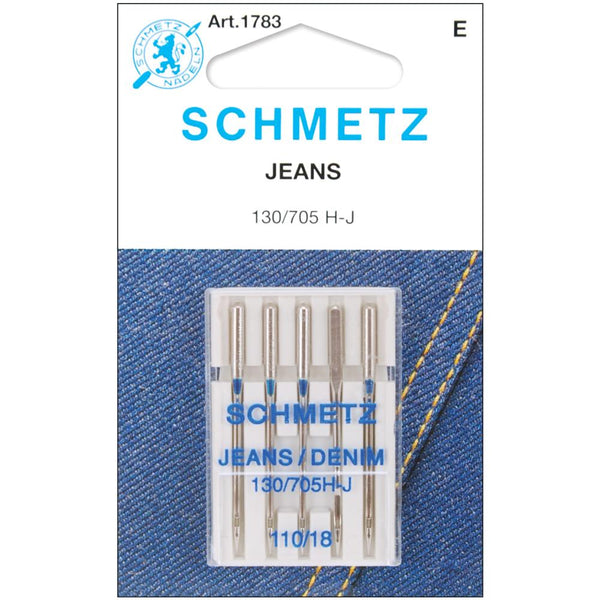 Schmetz Jean & Denim Machine Needles, 110/18